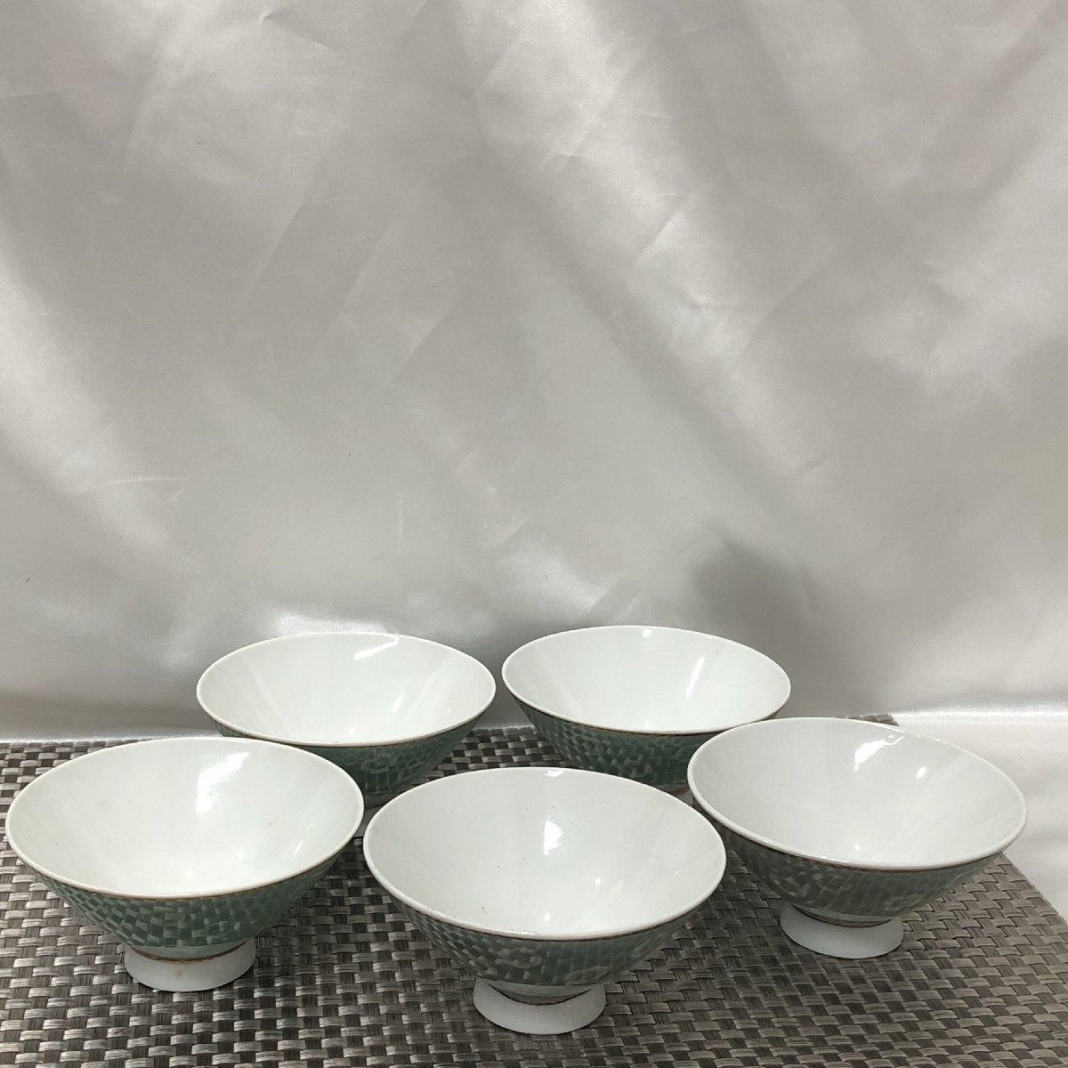 【中古品/KSH】茶碗 5客 MARUHI 和食器 陶器 セラミック 陶磁器 ご飯 おかわり 大盛り てんこ盛り RS0829/00000拍卖