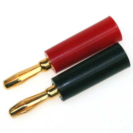 ▲バナナプラグ・オス2個(赤・黒) ,イーグル2815U2(ゆうパケット)拍卖