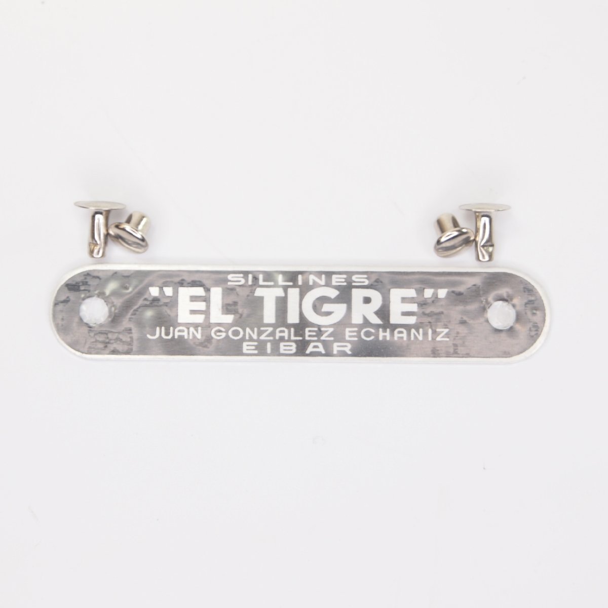 Emblem El Tigre seat rear for Vespa Lambretta ベスパ ランブレッタ シートバッジ EIBER リプロ品拍卖