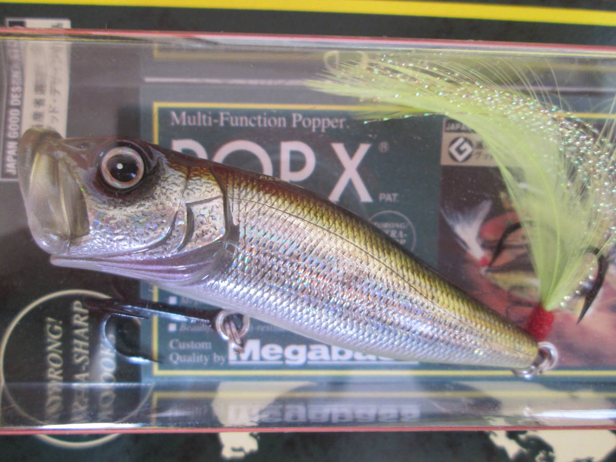 ★新品未開封★ メガバス POPX POP-X 【 GG ILーTENESSEEーSHAD テネシーシャッド 】 Megabass拍卖