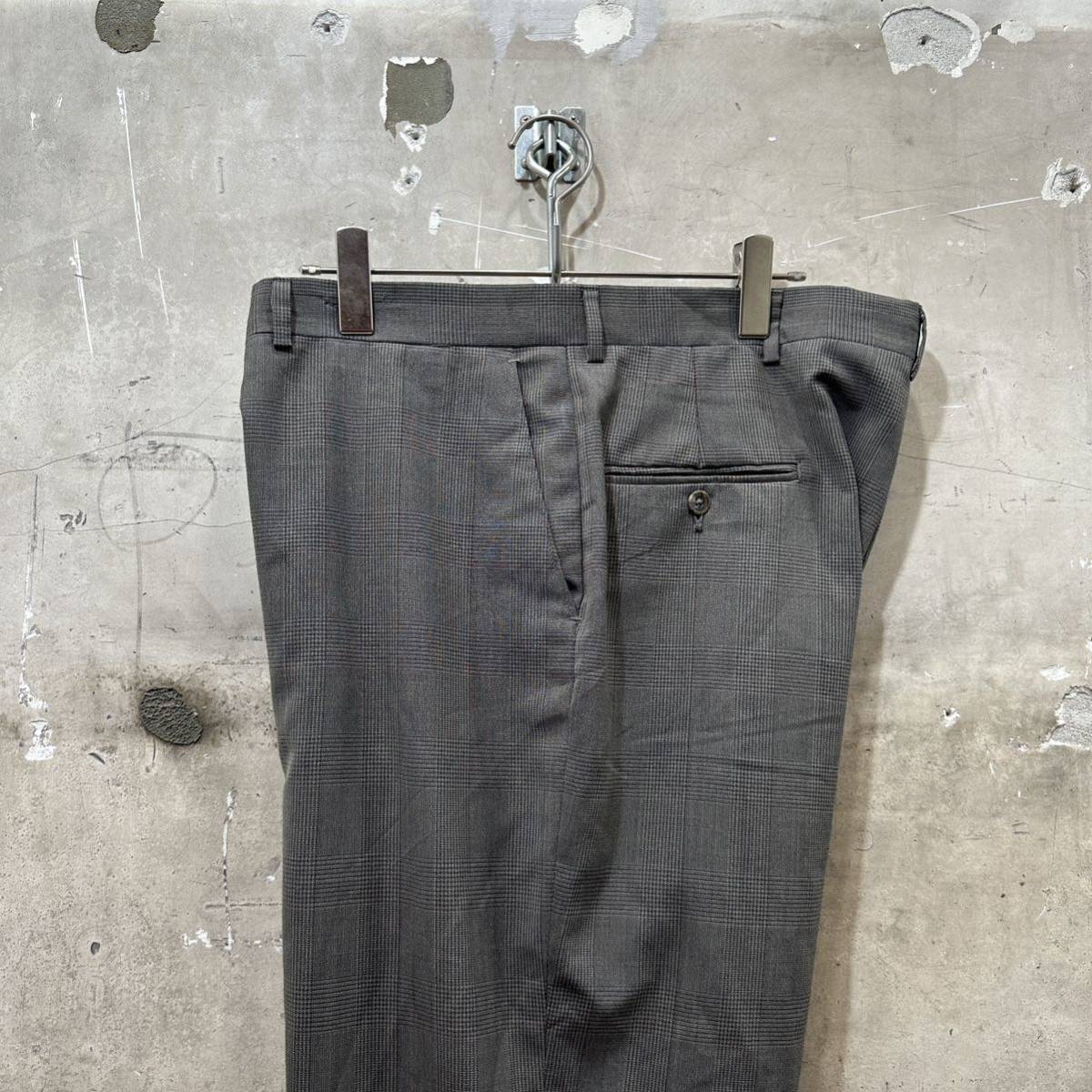 USA古着 70s HAGGAR IMPERIAL ビンテージチェックスラックス拍卖