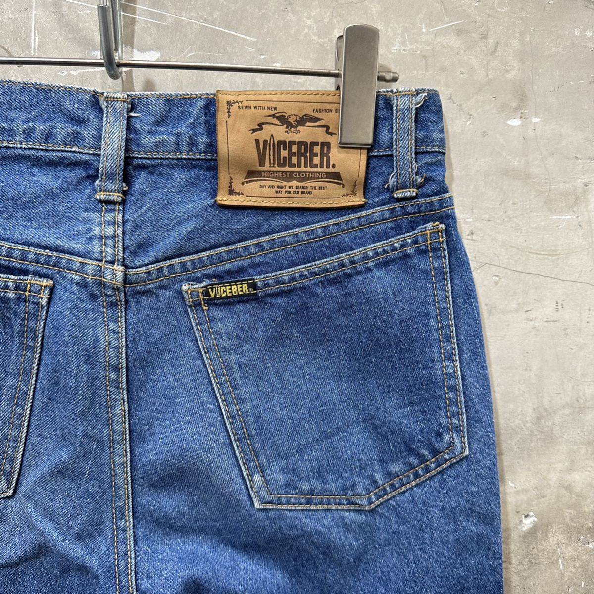 国産ビンテージデニム VICERER w31 バイスラー ジーパンジーンズ拍卖