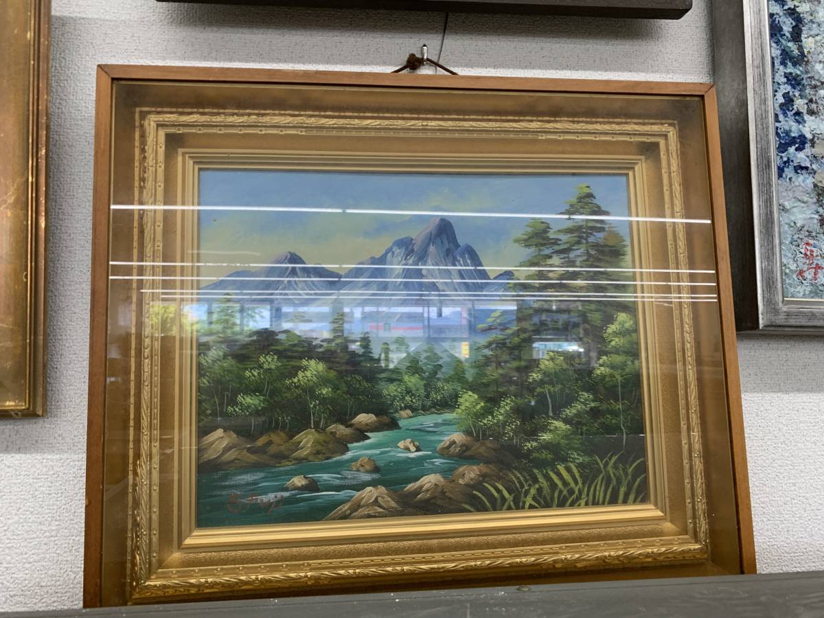 風景画 山 インテリア ※2400010449932拍卖