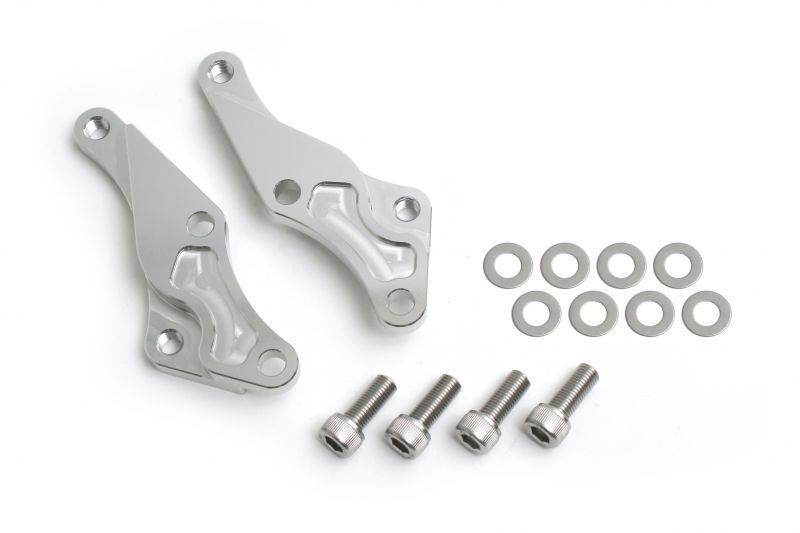 アクティブ スタンダードローター径対応 フロント キャリパーサポートブレンボ XJR1200 '94 ~ '97 シルバー拍卖