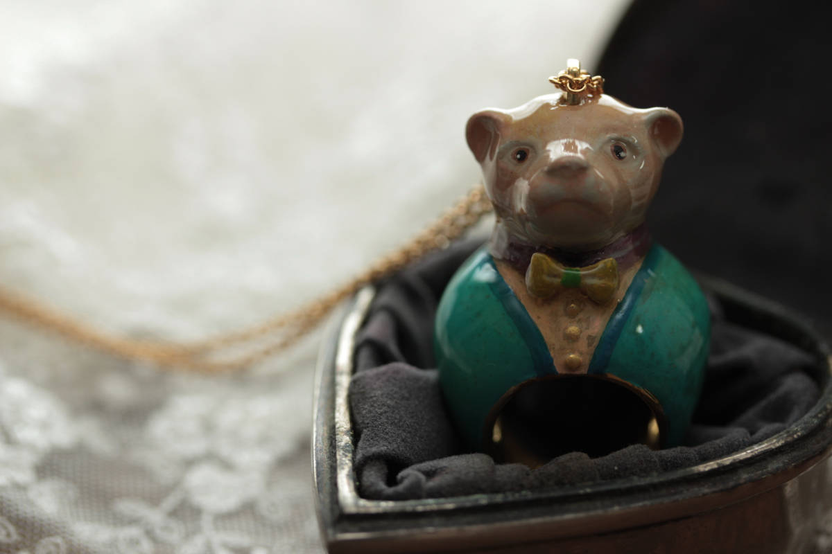 *SALE\5300== \3300*キュートなクマ?ワンちゃんネックレス拍卖