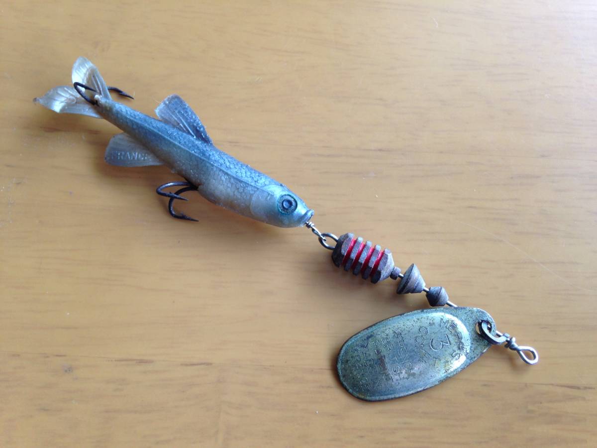 ★MEPPS★ メップス ミノースピン コメット3 ※フック折れあり #18-1761拍卖