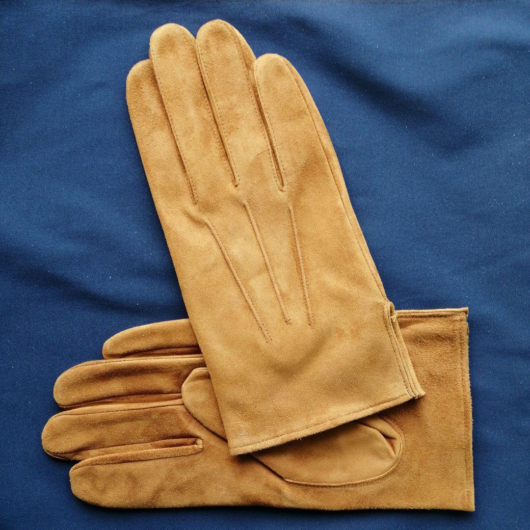 防寒 メンズ 羊革スエード手袋m-4 拍卖