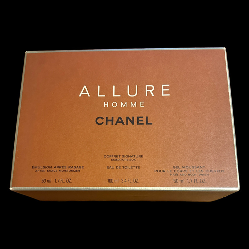 シャネル CHANEL アリュールオム ALLURE HOMME 3点セット オードトワレ・ヘア&ボディウォッシュ・アフターシェーブエマルジョン拍卖
