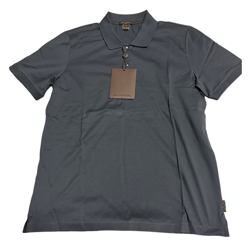 ルイヴィトン LOUIS VUITTON ポロシャツ ダミエ Mサイズ 未使用拍卖