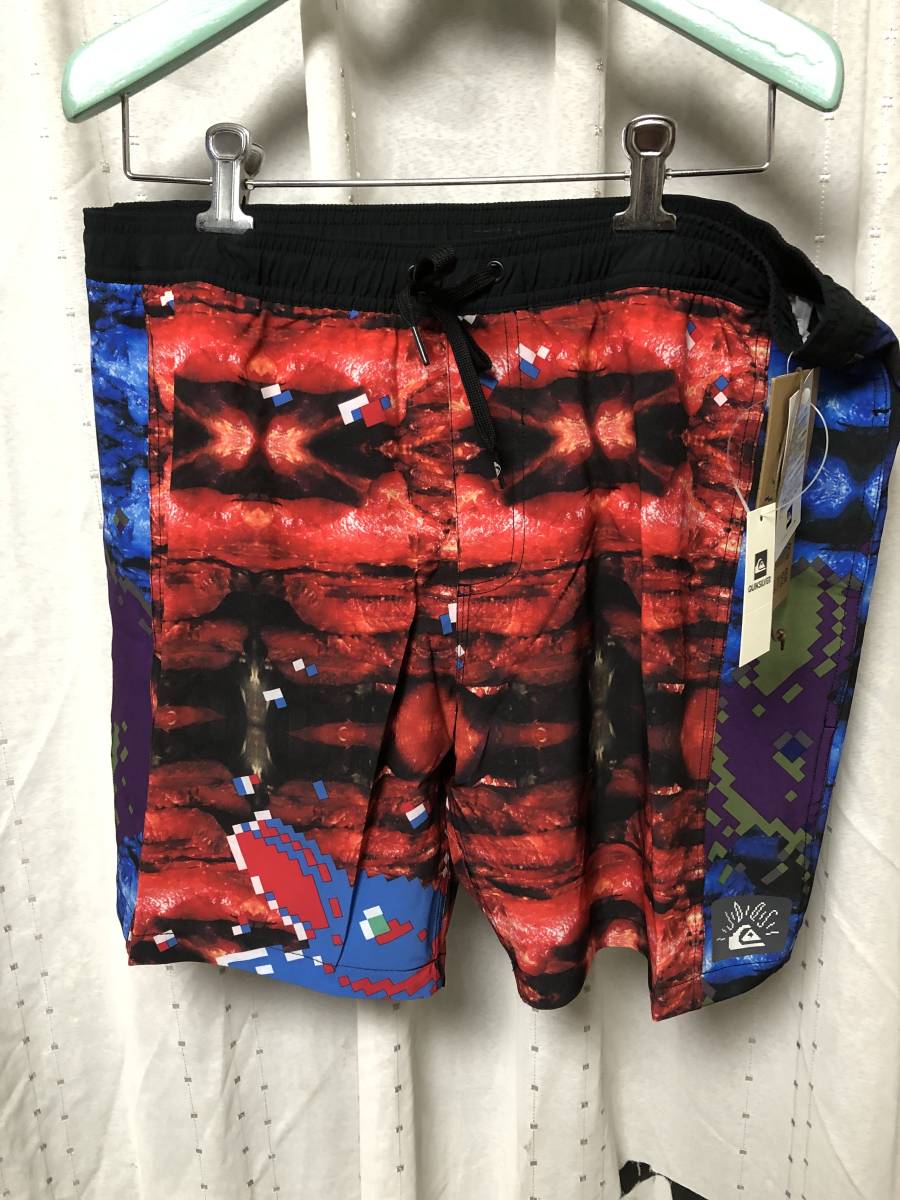 新品 JULIEN DAVID × QUIKSILVER 水着 XL 定価13,400円 スイムショーツ サーフショーツ コラボ 限定 拍卖