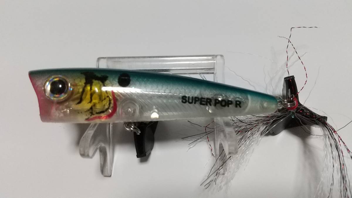 スーパーポップR レーベル 5/16oz PREMIUM SUPER POP-R Rebel ZELL ROWLAND ポッパー POPPER TOP トップ BOX保管未使用拍卖
