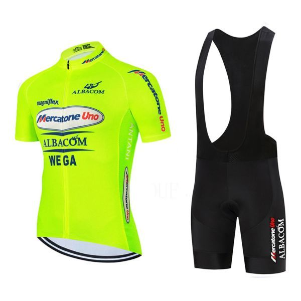 新品 レトロデザイン 上下セット No68 XXLサイズ イタリア サイクルジャージ ウェア 半袖 メンズ サイクリング MTB ロードバイク 自転車拍卖