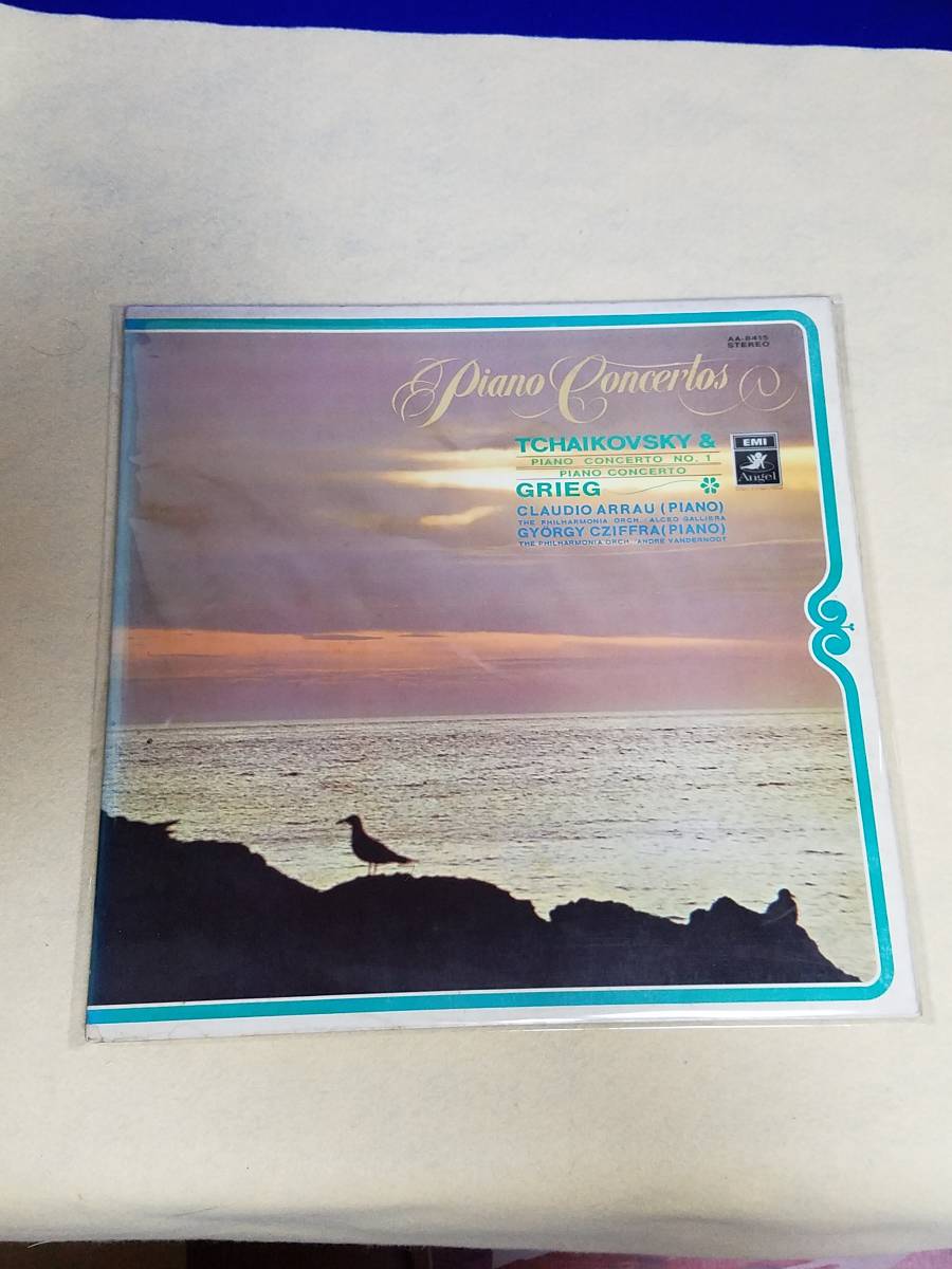 LP-3 LPレコード ピアノコンチェルト Piano Concertos Tchaikovsky Greig クラシック グリーグ拍卖