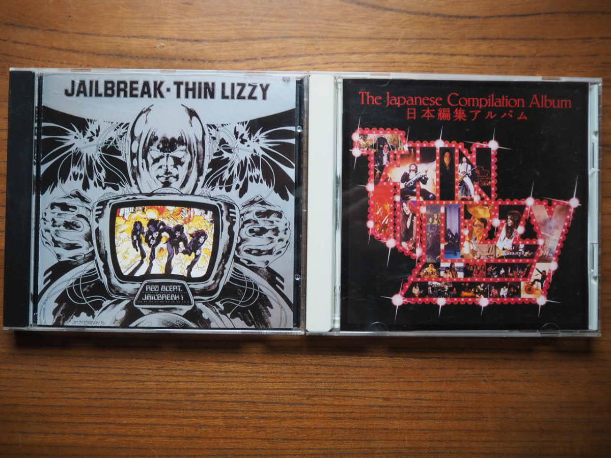 ◆◇送料無料/中古 シン・リジィ CD 2枚セット Thin Lizzy Jailbreak PC読込確認済◇◆拍卖