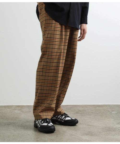 定価10780円 アダムエロペ CARREMAN ワイドスラックス M拍卖