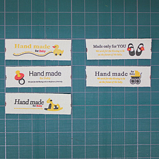 【10ヤード(約9.1M)】コットン タグ テープ 【1.5cm幅】 (タグ約180個)sgy-81-10y拍卖