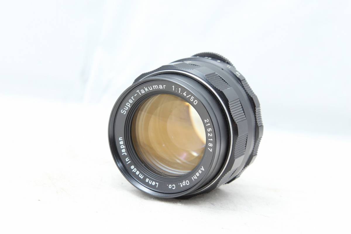 極上品☆ペンタックス PENTAX Super-Takumar 50mm F1.4 M42マウント ♯7764拍卖