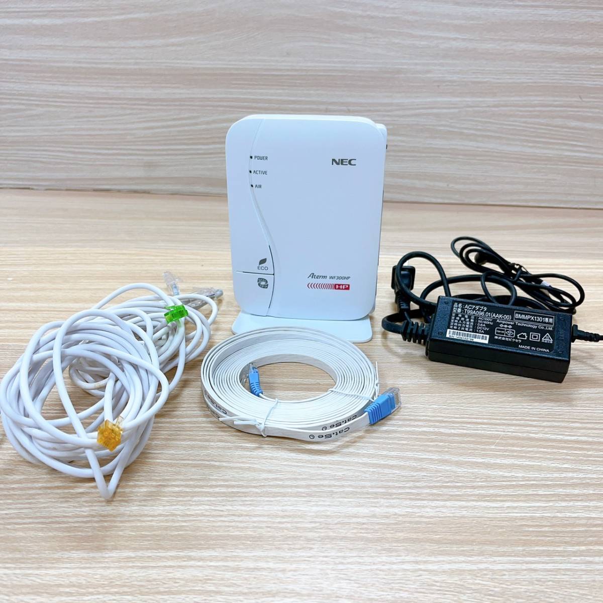 NEC ルーター Aterm PA-WF300HP ACアダプタ T99A096.01 AAK-00 通電確認済【6355拍卖