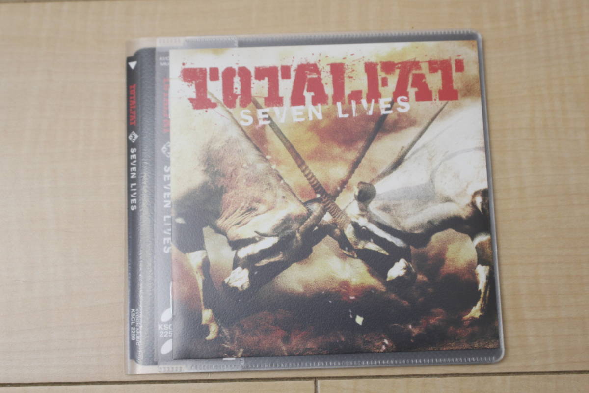 TOTALFAT SEVEN LIVES CD 元ケース無し メディアパス収納拍卖