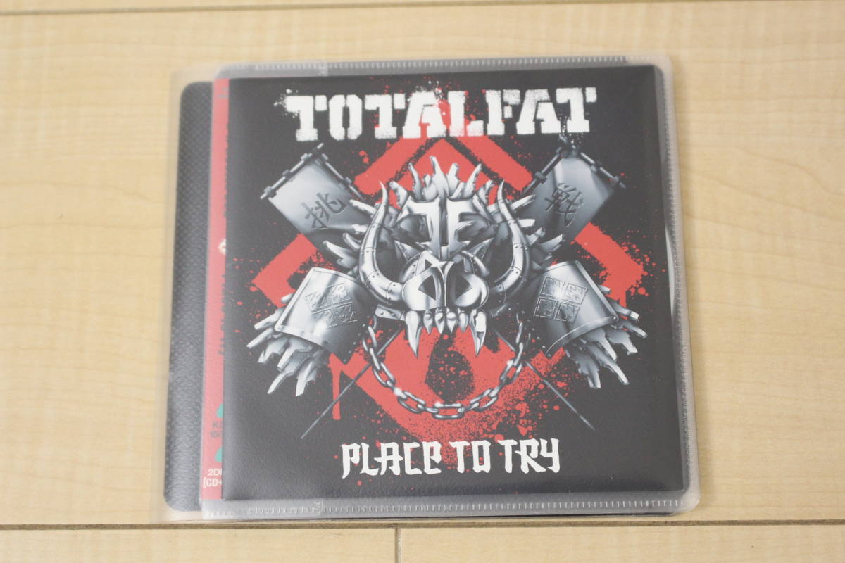TOTALFAT Place to Try CD+DVD 元ケース無し メディアパス収納拍卖