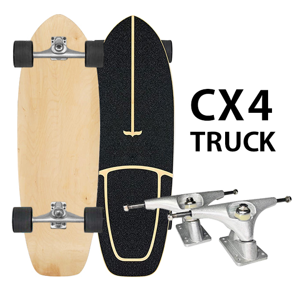 CX4トラック30インチ★サーフィン練習用スケートボード コンプリート CARVER/YOW,初心者カービングスケボー/オフトレーニング/陸トレ拍卖