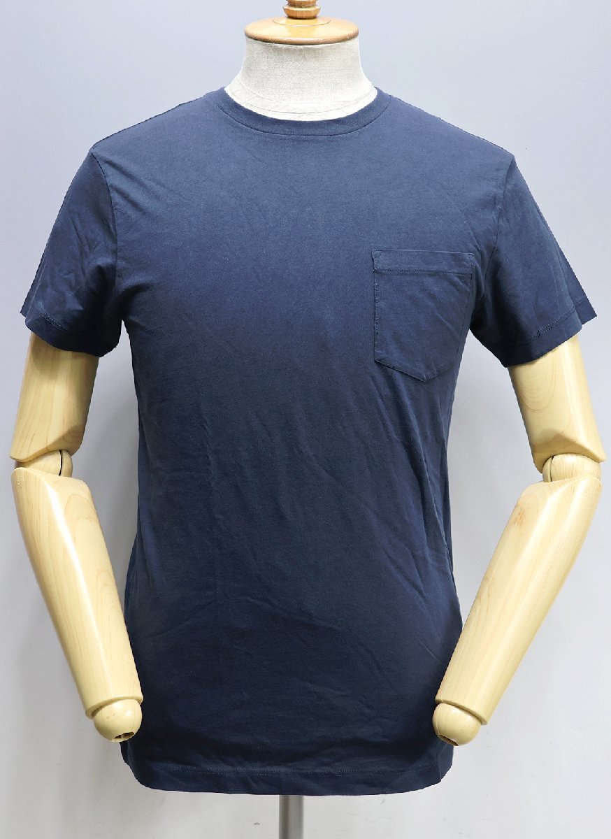 J.CREW (ジェイクルー) WASHED POCKET T-SHIRT / ウォッシュド ポケットTシャツ #53623 未使用品 ネイビー size S拍卖