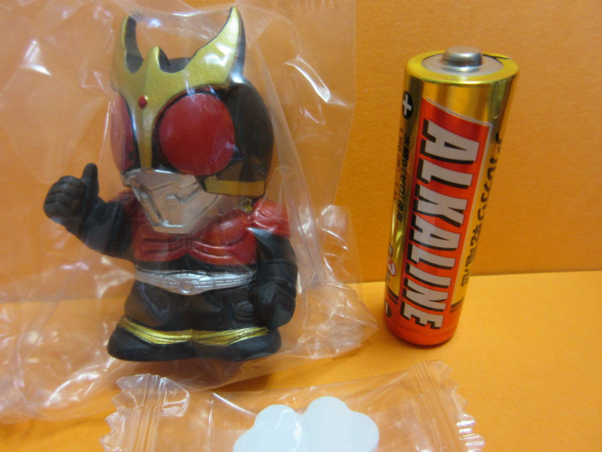 〓同梱可 袋未開封・新品★仮面ライダーキッズ −リバイス登場− 彩色済みソフビ人形★01 仮面ライダークウガ マイティフォーム拍卖
