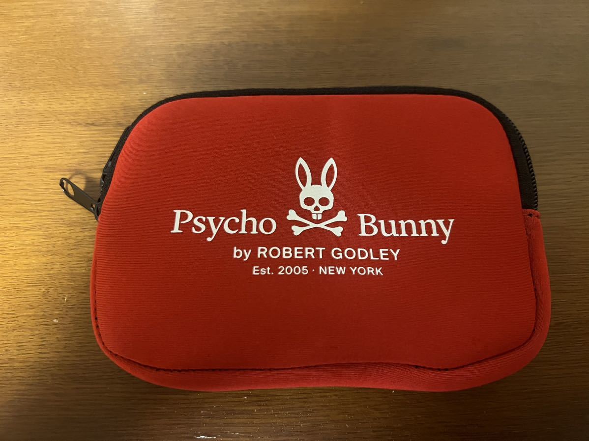 Psycho Bunny サイコバニー 非売品 赤 レッド ポーチ ノベルティ拍卖