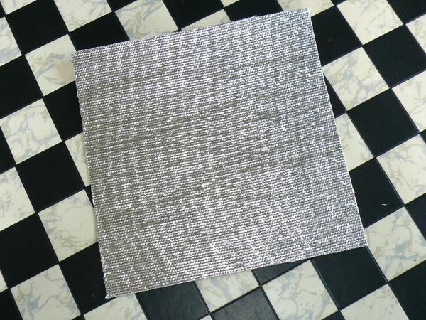 耐熱布 粘着シートタイプ 300mm×300mm 新品♪ 遮熱処理に拍卖