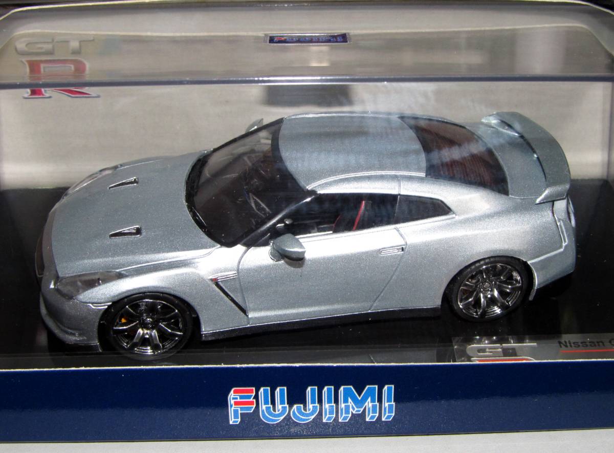 ■即決 フジミ 1/43【日産 GT-R R35 Black Edition RHD (シルバー) 152097拍卖