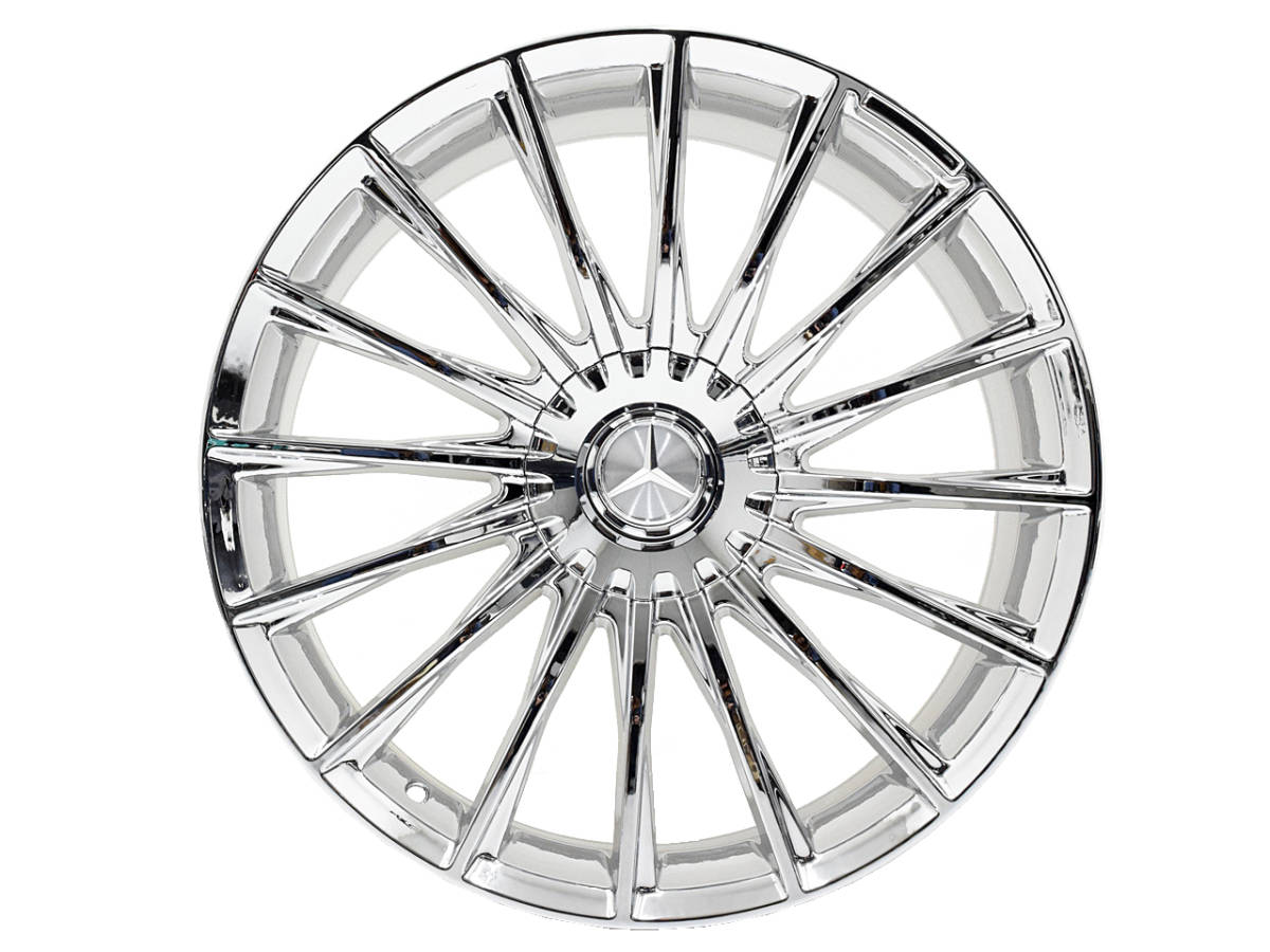 W222 W223 8.5J 20インチ アルミホイール 1本 クローム 5H 112 S16C S65type メルセデス ベンツ Sクラス 等 国内発送 即納 足回り 補修拍卖