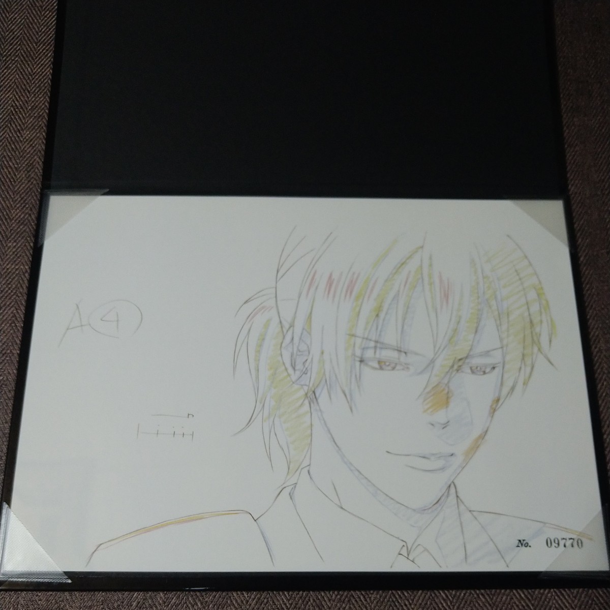 劇場版PSYCHO-PASS シリアルナンバー入り複製原画 宜野座伸元 非売品拍卖