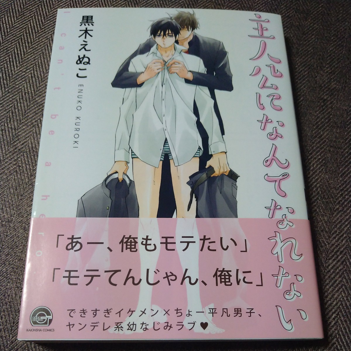 イラスト入り直筆サイン本「主人公になんてなれない」黒木えぬこ BLコミックス拍卖