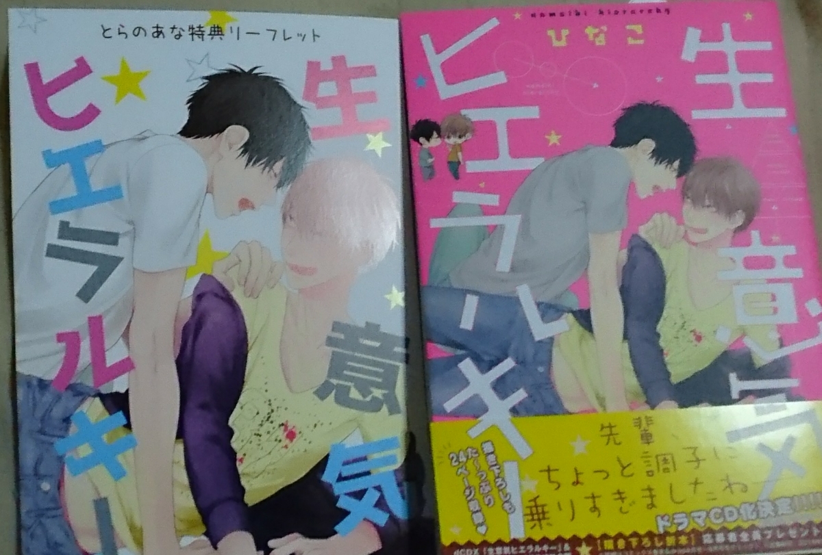 生意気ヒエラルキー/とらのあな特典リーフレット、全サ折本付き/ひなこ拍卖