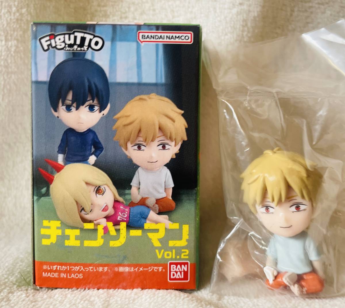 送料140円~★FiguTTO ふぃぎゅっと チェンソーマン vol.2 デンジ★フィギュット マスコット フィギュア 在庫ラスト1個!拍卖