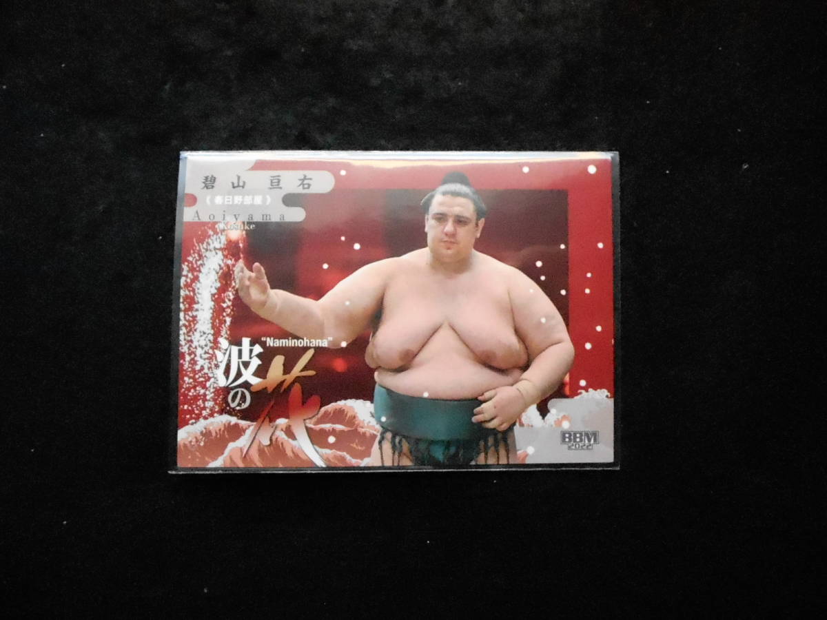 BBM2022大相撲カード華碧山拍卖