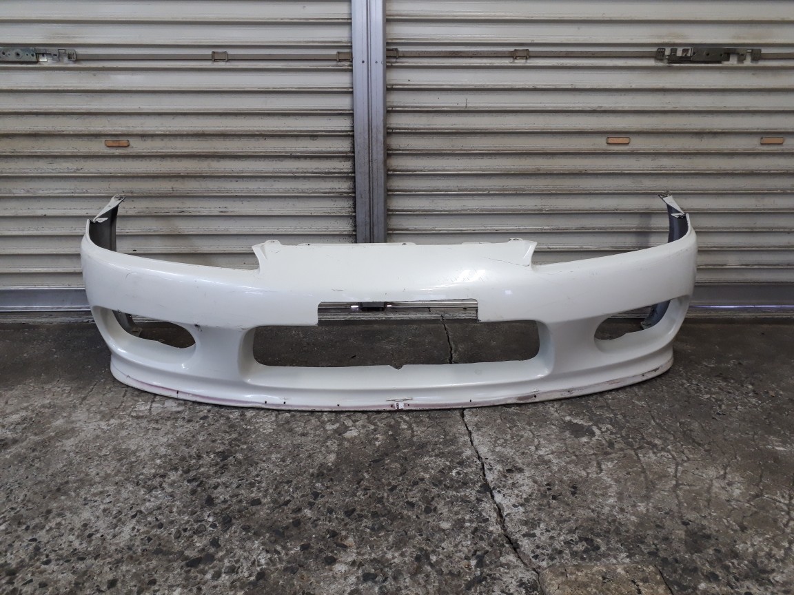 S15シルビア 純正フロントバンパー(パール)No.cas拍卖