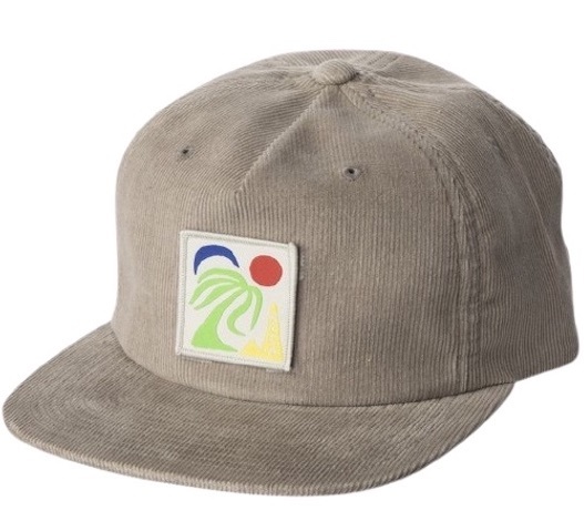 RVCA Bailey Elder Claspback Corduroy Hat Cap Dark Khaki キャップ 拍卖