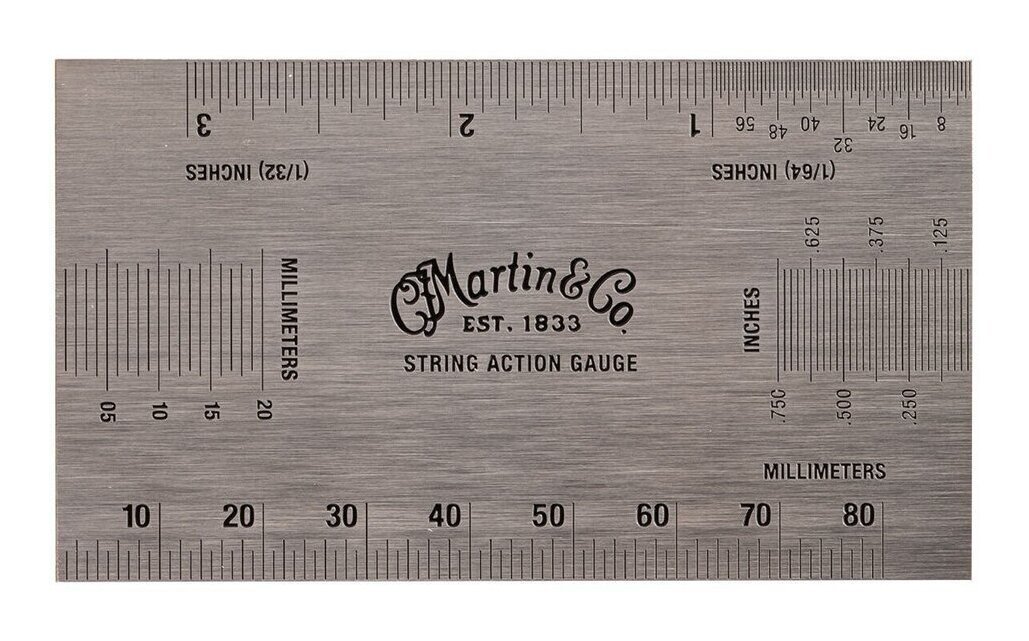 即決◆新品◆送料無料MARTIN 18TOOL27 弦高ゲージ セッティング 定規/メール便拍卖