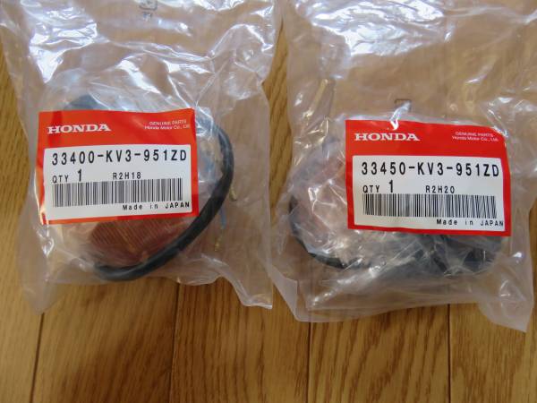 純正ウィンカー2個セット MC28 NSR250 絶版品 新品拍卖