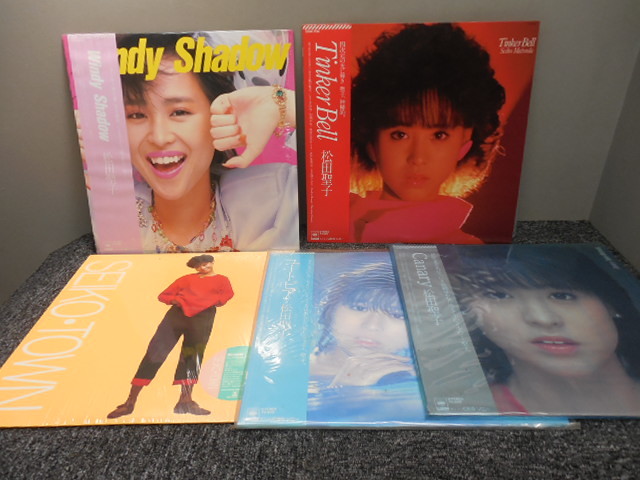 松田聖子・5枚まとめてにて LP盤 ②拍卖