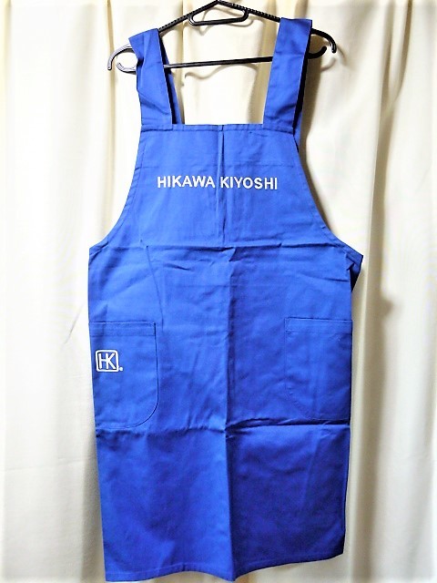 ★激安★即決★2004年★ファンクラブ限定★氷川きよし★HK★エプロン★ブルー★送料600円★拍卖