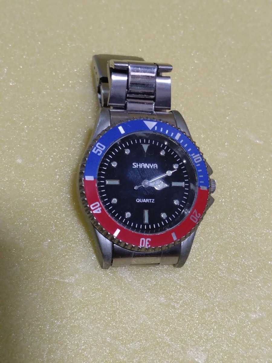 SHANYA メンズ腕時計 中古品 現状渡し 【出品時稼働中】拍卖