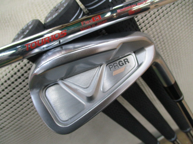 ■356■中古■プロギア 05■PRGR 05■2023■5本(7~9.P.A)■NSプロモーダス3ツアー105スチール■R■2レングス■拍卖
