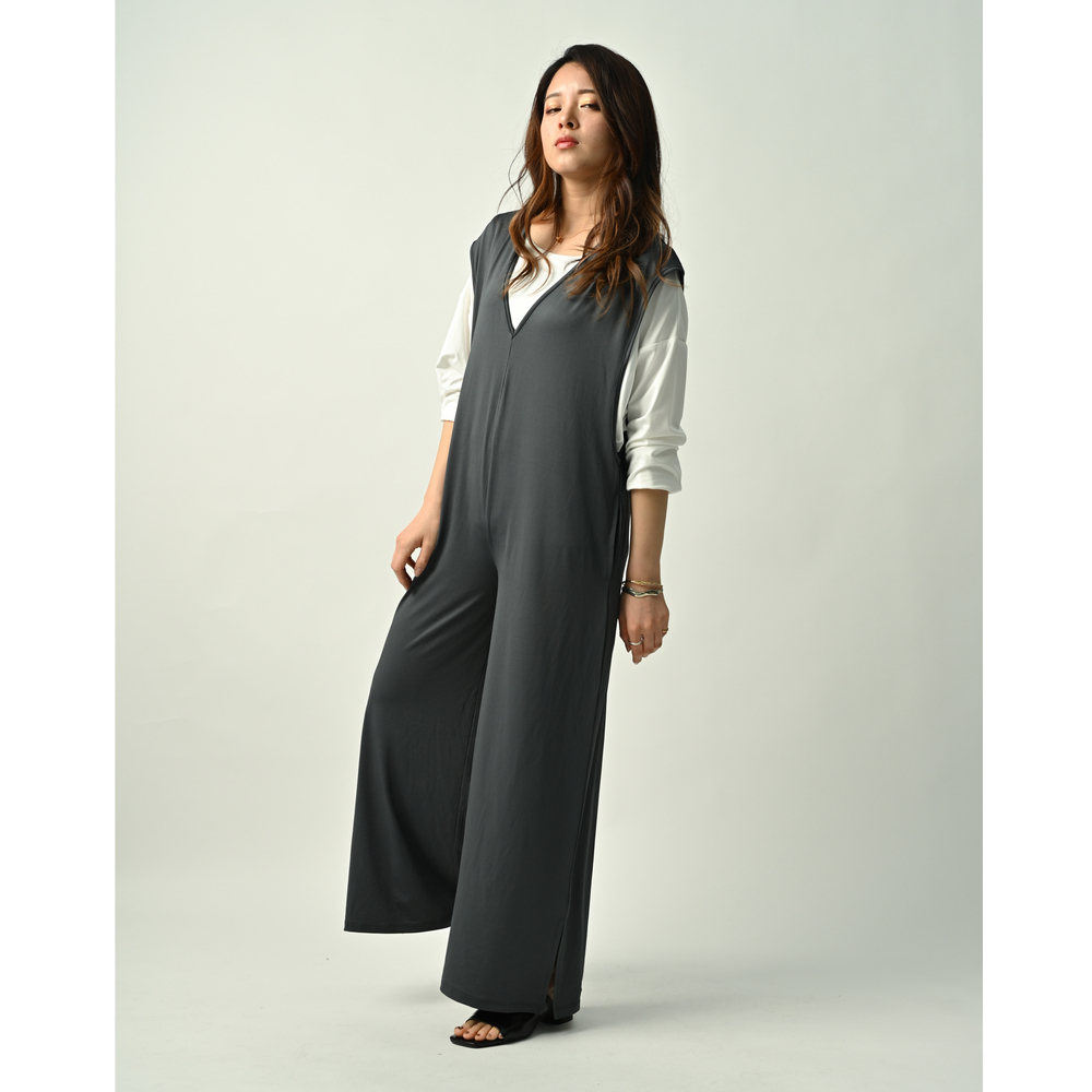 ☆ チャコール ☆ ラッシュガード サロペット ラッシュガード レディース 水陸両用 サロペット オールインワン つなぎ 半袖 おしゃれ拍卖