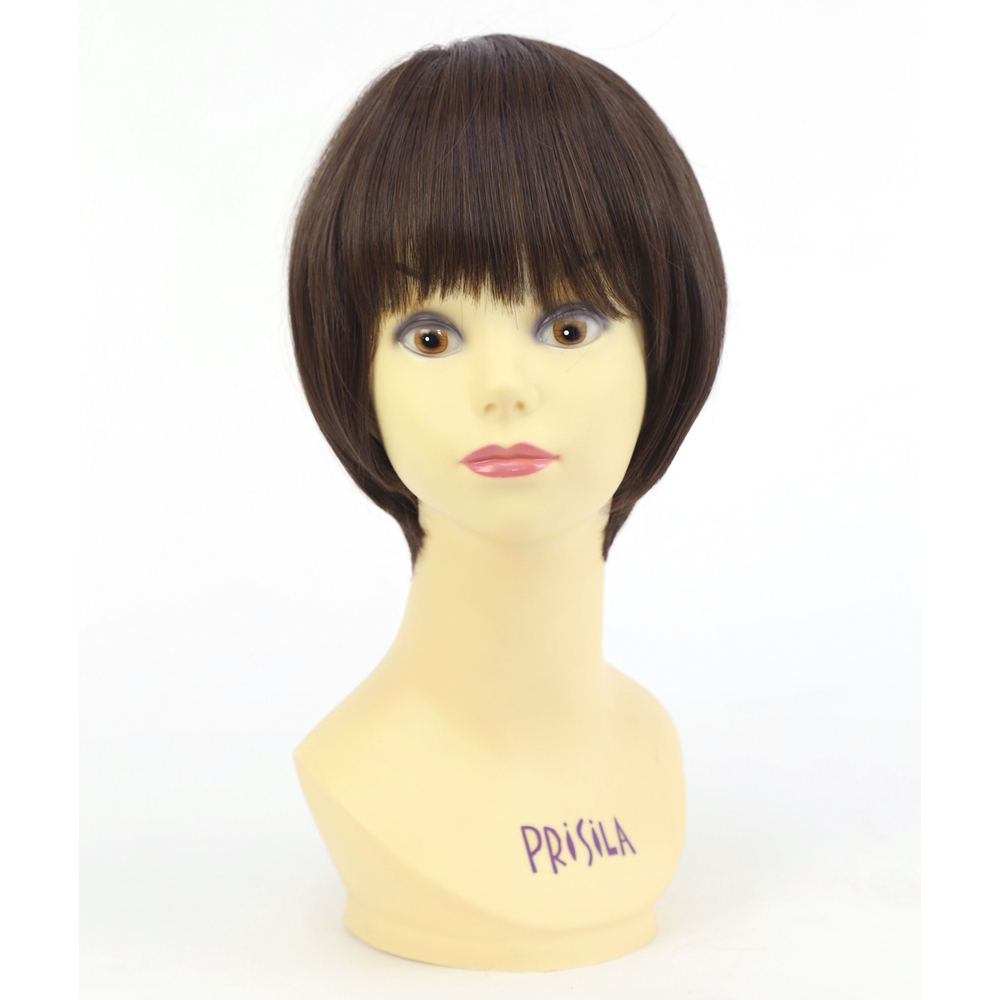 ☆ TMB/耐熱マロンブラウン ☆ プリシラ オールウィッグ ノーブルショートボブ A-691 PRISILA プリシラ ショート フルウィッグ拍卖