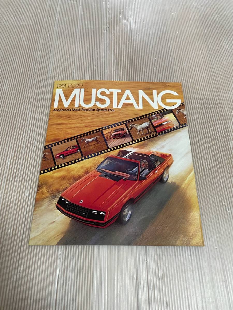 カタログ フォード マスタング ムスタング (1981)拍卖