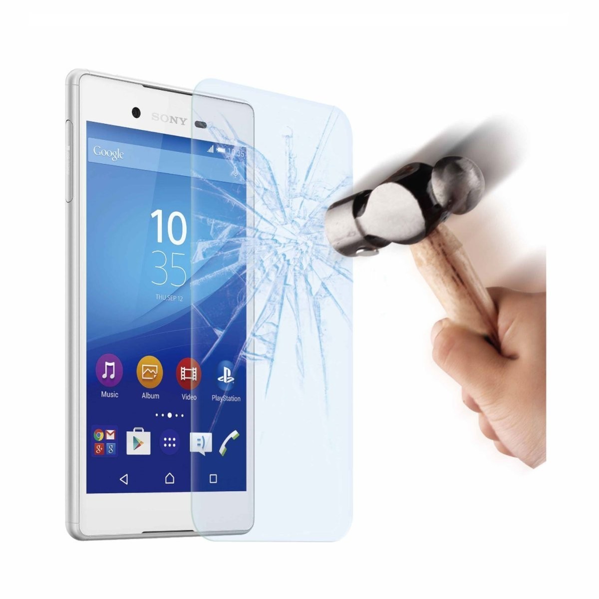 フィルム muvit Xperia Z4 強化ガラス スクリーンクリーニングクロス プロテクター Sony Xperia Z4 SESCP0046拍卖