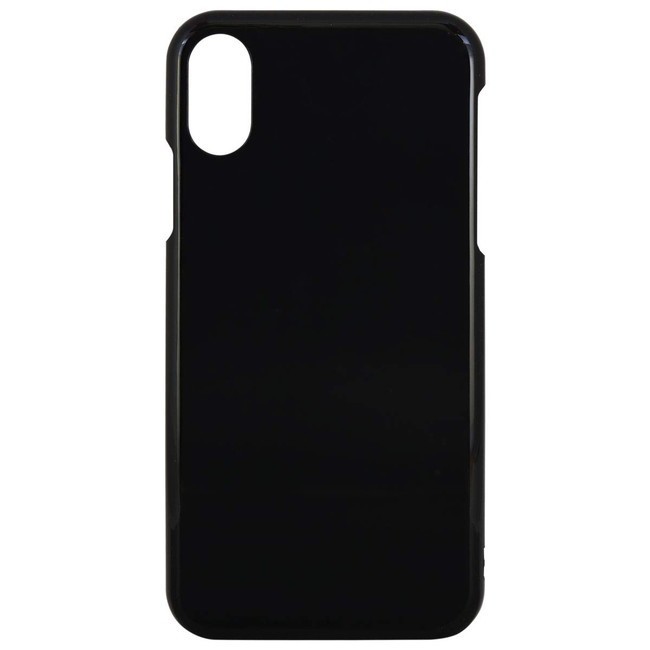 在庫処分品 グルマンディーズ iPhoneXR(6.1inch) ケース ハード プロテクション ブラック ip18m-01bk拍卖