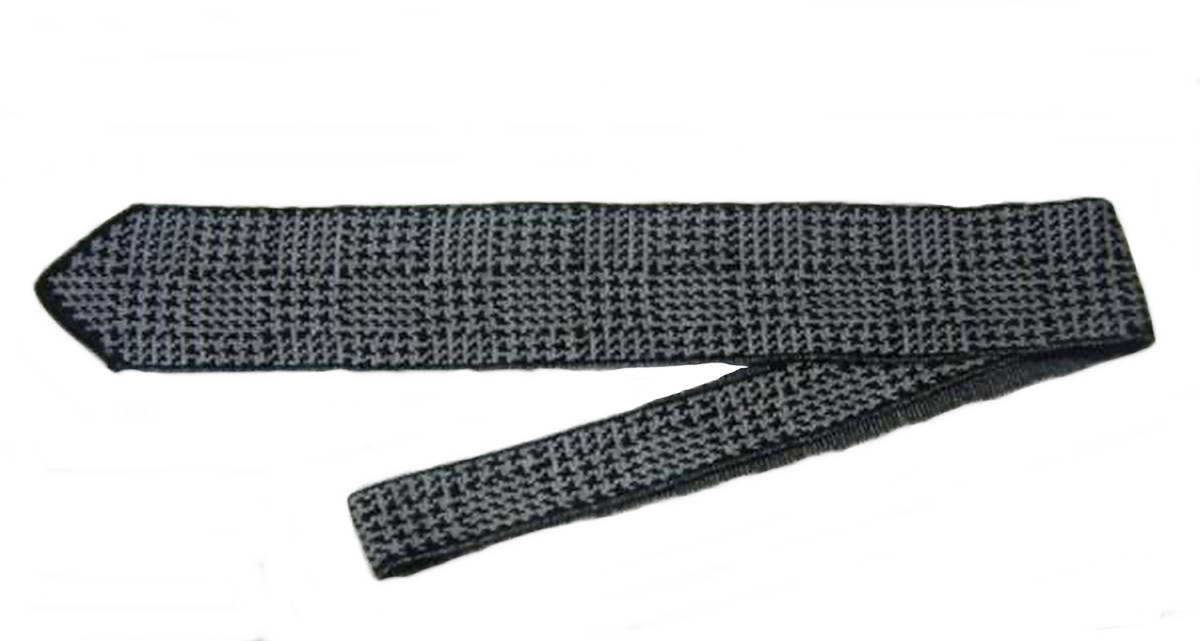 【本物】EMPORIO ARMANI エンポリオエルマーニ☆ウールジャガード織ネクタイ ハンドメイド イタリア製拍卖